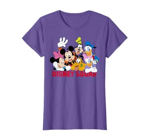 Image of Disney Mickey And Friends Disney Squad Group Shot T-Shirt