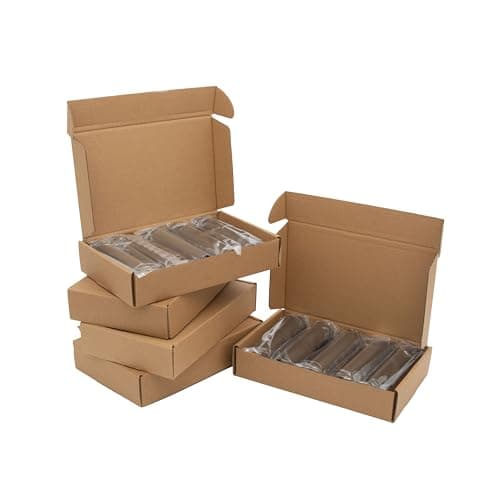 Image of 110mm x 74m Black Thermal Transfer Ribbons Wax Grade Ribbons, Available in Packs of 5, 10 and 25 Ribbons. (25 Ribbons)
