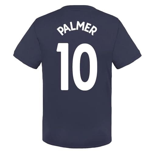 Image of Chelsea Boys Palmer 10 Poly T-Shirt Navy Blue 8-9 Years