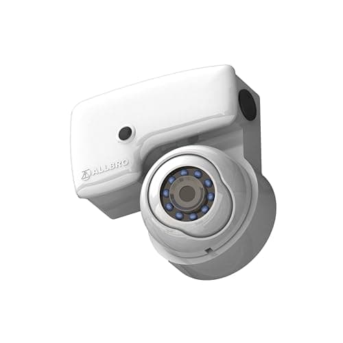 Image of ALLBRO CAMERA-DEN (90MM) CCTV Camera Mount, Cable Junction Box, Dome or Bullet, Outdoor, Camera Housing, Waterproof, Outdoor, Wall Mount, GRP, Easy Bracket Mount, Off White GRP (RAL 7035) IP66