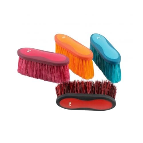 Image of Premier Equine Soft-Touch Dandy Brush - Long Bristles, Orange Amber, 6025-OA