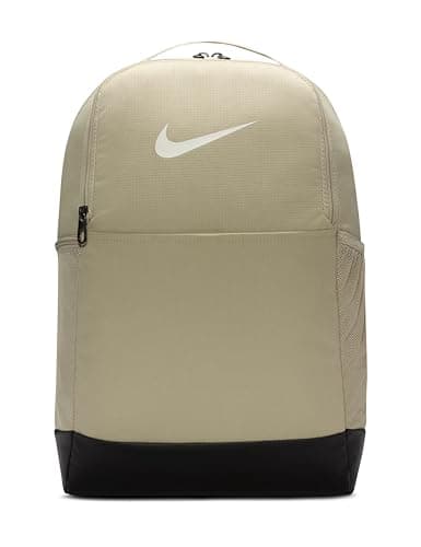 Image of Nike Brasilia 9.5 Training Backpack (Medium, 24 L), Desert Khaki/Black/Sail, DH7709-253, MISC