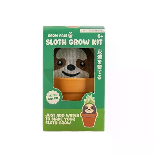 Image of Sloth Grow Pal – Fun Grow‑Your‑Own Plant Toy for Kids & Adults – Expandable Figure – Novelty Gift for Parties, Gardens & Classrooms