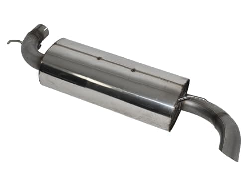 Image of Rear Exhaust Silencer Stainless Steel Fits Freelander 1 TD4 DA4537 BRITPART
