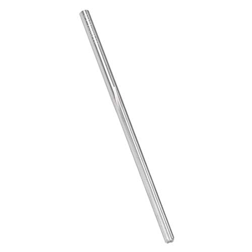 Image of sourcing map 4mm Chucking Reamer, Tungsten Carbide Lathe Machine Reamer H7 4 Straight Flutes, 100mm Length Round Shank Milling Cutting Tool, for Stainless Steel Alloy Copper Metal