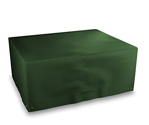 Image of Bosmere All-Weather Rectangular Table Cover 6 Seat, 100% Waterproof, UV Protected, Heavy Duty 600D Oxford Fabric, L170 W94 H71cm, 5A555G
