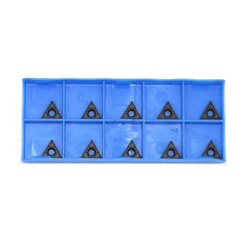 Image of Buyohlic TCMT110204-PM Carbide Inserts Cutting Tools for Steel Parts and Stainless Steel for The Chip Breaker PM fit for Semi-Finishing Metal Cutting