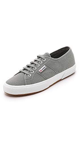 Image of Superga Women's 2750 Cotu Classic Sneaker, Grey Sage, 6 UK