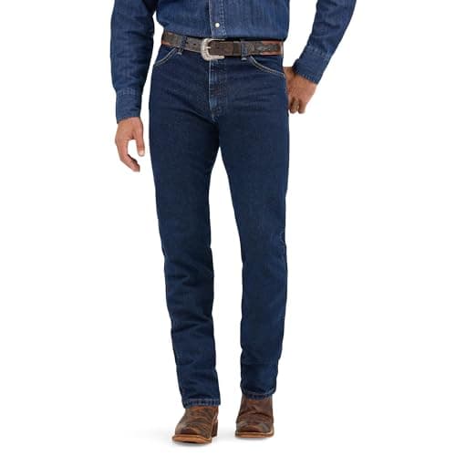 Image of Wrangler Men’s 13MWZ Cowboy Cut Original Fit Jean, Dark Stone, 36W x 38L