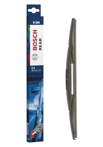 Image of Bosch Rear Wiper H 354 - Excellent Cleaning Performance - Replacement Blade for Back Windscreen - 1 Blade, 350mm