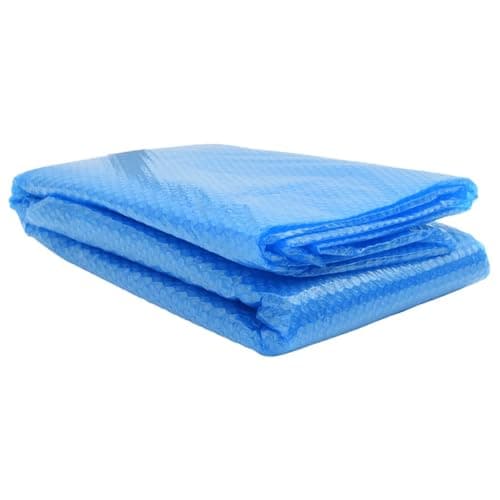 Image of vidaXL Rectangular Pool Cover 300x200 cm – Blue Solar Heating and Evaporation Prevention – PE Light-Weight Material with Air Chambers – For Easy Installation and Usage