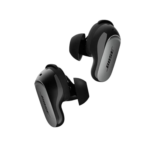 Image of Bose QuietComfort Ultra Wireless Headphones 2. Generation Noise Cancelling, With Microphone, 6 Hours Battery Life, IPX4 Waterproof, USB-C Charging, Black