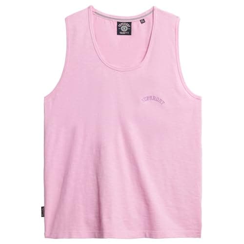 Image of Superdry Essential Logo Gd Sleeveless T-Shirt XL Pink