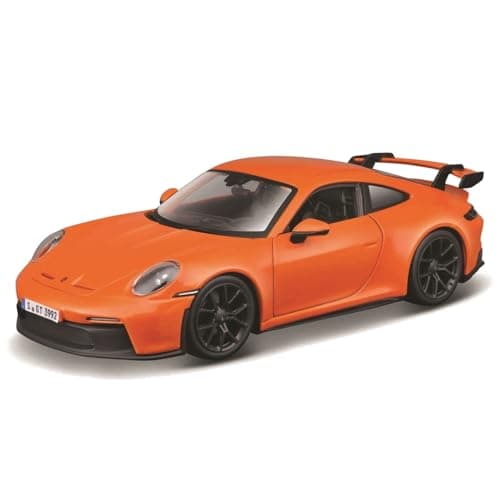 Image of Bburago PORSCHE 911 GT3 2021 Super Car - 1:24 Scale - Incredibly Detailed Die-Cast Replica Collectible Model Car, Blue