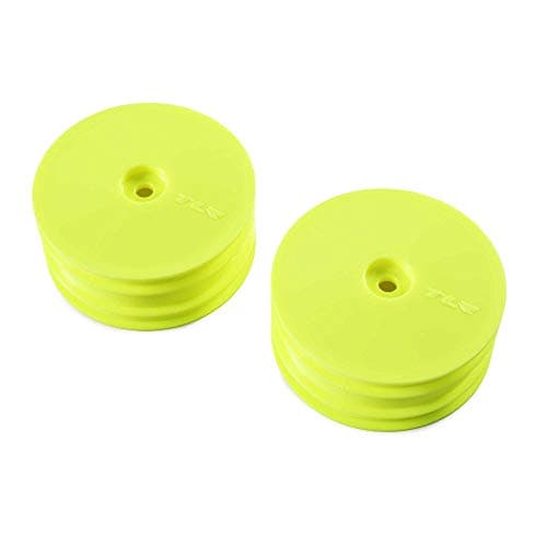 Image of TEAM LOSI RACING 1/10 Front Buggy 2.2 Wheels, 12 mm Hex, Yellow (2): 22X-4