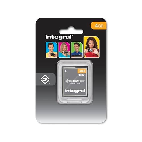 Image of Integral 4GB CompactFlash Card Designed for the Photography Enthusiasts, Durable and Reliable
