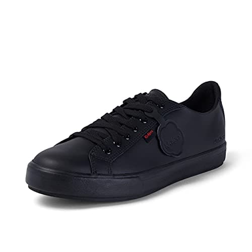 Image of Kickers Mens Tovni Lace-Up Shoes Black 8 UK