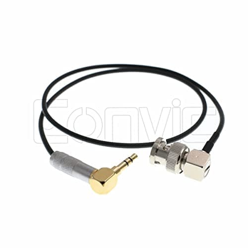 Image of Eonvic Tentacle Sync Metal 3.5mm TRS Jack to BNC Timecode Cable for ARRI Alexa Camera