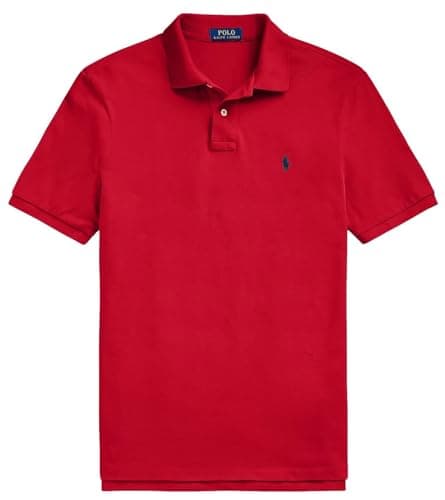 Image of Polo Ralph Lauren Mens New Classic Fit Polo Shirt, Ralph Lauren Red, XXL