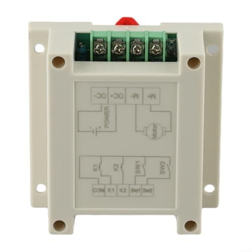Image of Comgooldool 30A 12-24VDC Motor Forward Reverse Control Board with Self-Locking and Limit Switch Driver for High Current Applications(board + case)