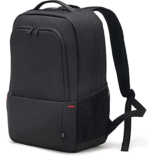 Image of DICOTA Eco Backpack Plus BASE 13-15.6 - lightweight laptop rucksack with protective padding and storage space, black