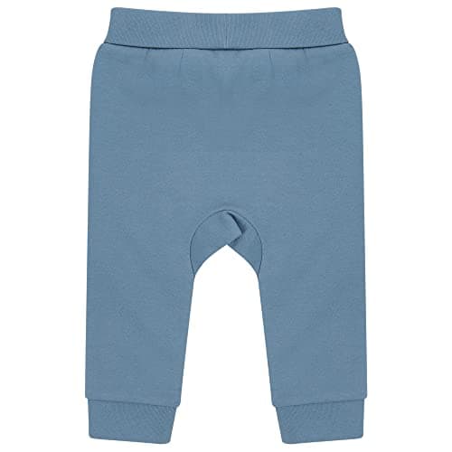 Image of Larkwood Baby Sustainable Jogging Bottoms (18-24 Months) (Stone Blue)