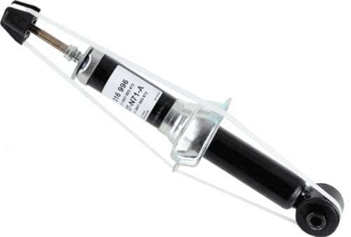 Image of SACHS 316 996 Shock Absorber compatible with Mitsubishi Outlander III (GG_W, GF_W, ZJ, ZL, ZK) 2010-2022 Rear Axle and Other Vehicles