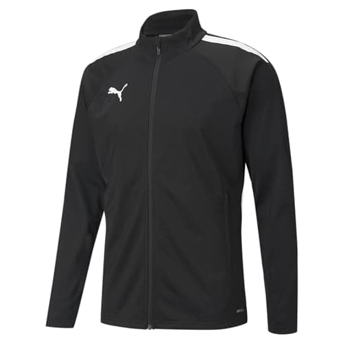 Image of PUMA Men's teamLIGA Training Jacket, Puma Black-puma White, size: L