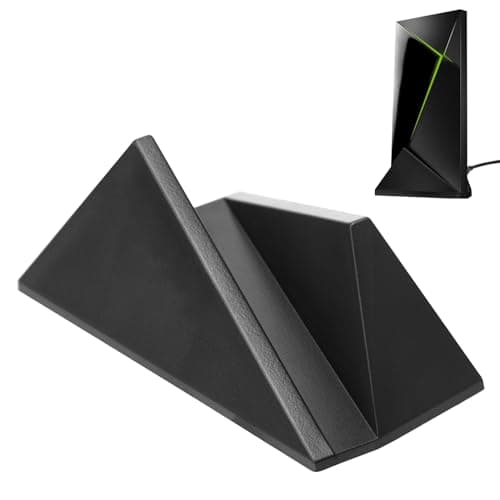 Image of Vertical Bracket Compatible with Android TV NV-IDIA Shield (Pro 2017/2019 Models) / Durable Composite TV Stand