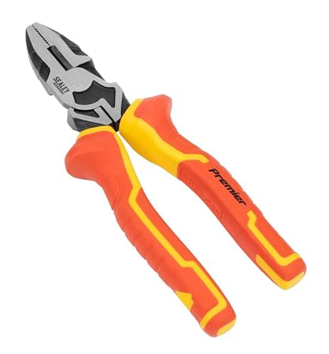 Image of Sealey Premier High Leverage Combination Pliers 175mm - VDE Approved - AK83454