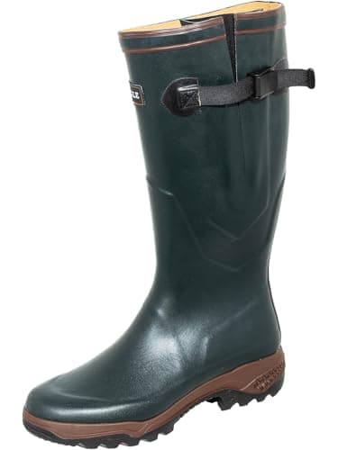 Image of Aigle Mens Parcours 2 Var Work Wellingtons, Bronze, 11 UK