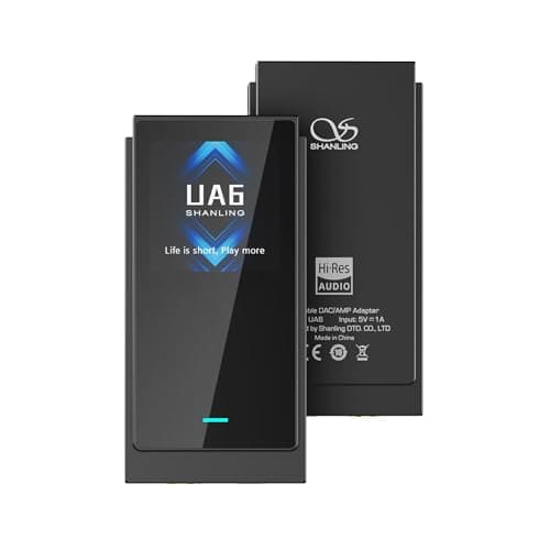 Image of Shanling UA6 Flagship USB Dongle DAC and Amp (Black)