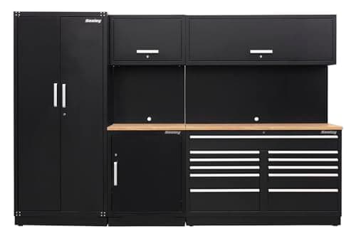 Image of Sealey APMSCOMBO2W Premier 3.3m Storage System - Oak Worktop