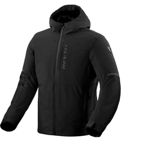 Image of REV'IT! Revit Traffic 2 H2O Waterproof Motorcycle Textile Jacket, Black, M