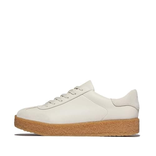 Image of Rally T-Toe Leather/Suede Crepe Sneakers