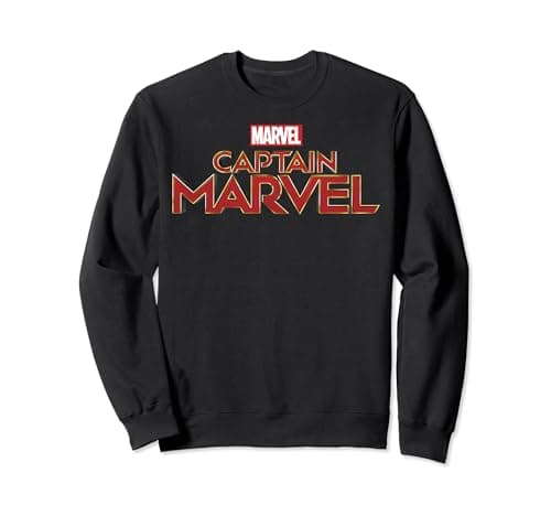 Image of Marvel Captain Marvel Logo Sweatshirt