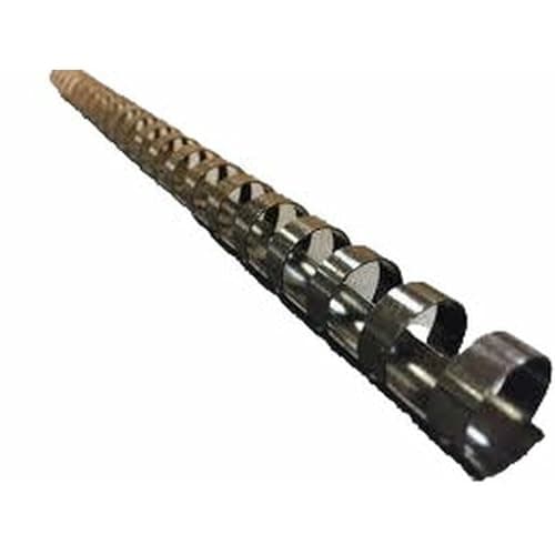 Image of Fellowes A4 16mm Plastic Binding Combs for Comb Binding Machine Binds 101 to 120 Pages - Black, Pack of 25