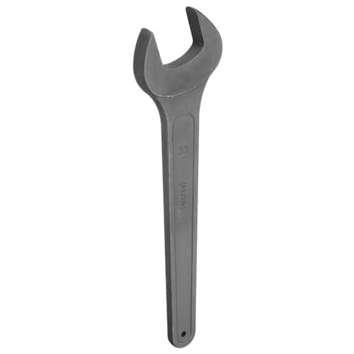 Image of sourcing map Single Open Ended Spanner Wrench, 55mm (2 3/16-inch), Thicken Carbon Steel Open End Wrench Tool for Automotive Repair and Furniture Assembly, Grey