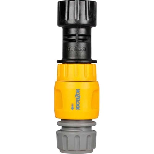 Image of Hozelock EASY DRIP Pressure Regulator Set 5/32'' (4mm) & 1/2'' (12.5mm), Black