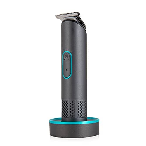 Image of Carmen C81083 Titan Men’s 3-in-1 Cordless Hair Clipper Set with Detail Trimmer, 4 Comb Lengths, Rechargeable, Titanium