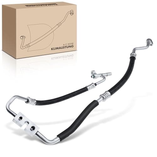 Image of Frankberg Air Conditioning Pressure Line Compatible with Fiesta VI CB1 CCN Fiesta VI Van 1.4 TDCi Box Hatchback 2009-2017 8V5119D850BA