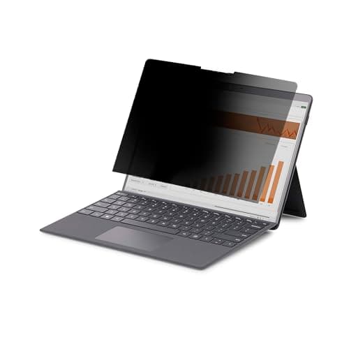 Image of StarTech.com 4-Way 12.4in Surface Laptop Go 1/2/3 Privacy Screen Filter, Portrait/Landscape, Touch-Enabled, +/- 30° View