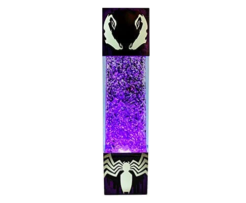 Image of Marvel Spider-Man Venom Glitter Motion Lamp | 13 Inches Tall