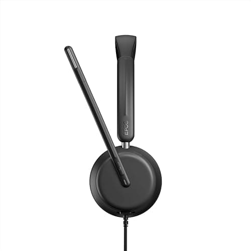 Image of EPOS IMPACT 860 Dual-Sided Wired USB C and USB A Headset for PC with Noise-Canceling Mic, Super Wideband Audio, High-Performance Sound, Comfortable Fit for Business Calls & Office Use, Multi Compatibl