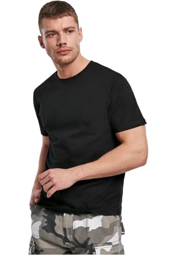 Image of Brandit T-Shirt, Many (Camo Colors, Sizes S to 7XL - Black, 6XL
