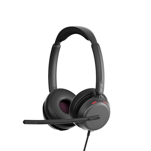 Image of EPOS IMPACT 860T ANC Dual-Sided Wired Headset with Active Noise Cancellation, Microsoft Teams Certified, USB C and USB A, Super Wideband Audio, Ideal for Office Calls, Zoom, Home & Hybrid Work