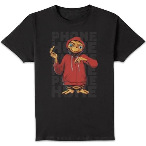 Image of Zavvi ET Phone Home Stylised T-Shirt - Black S