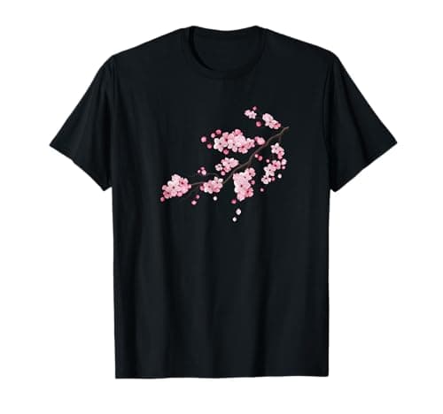 Image of Sakura Cherry Blossom Japanese Favourite Flower T-Shirt
