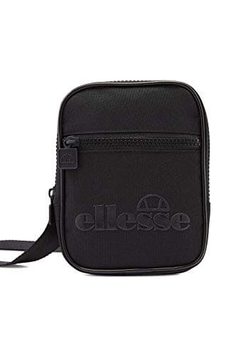 Image of Ellesse Heritage Templeton Small Items Cross Body Man Bag - Black Mono