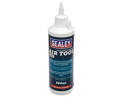 Image of Sealey Air Tool Oil 500ml High Quality Oil - Air Powered Tools Impact Wrench etc **ATO/500-1 Bottle**